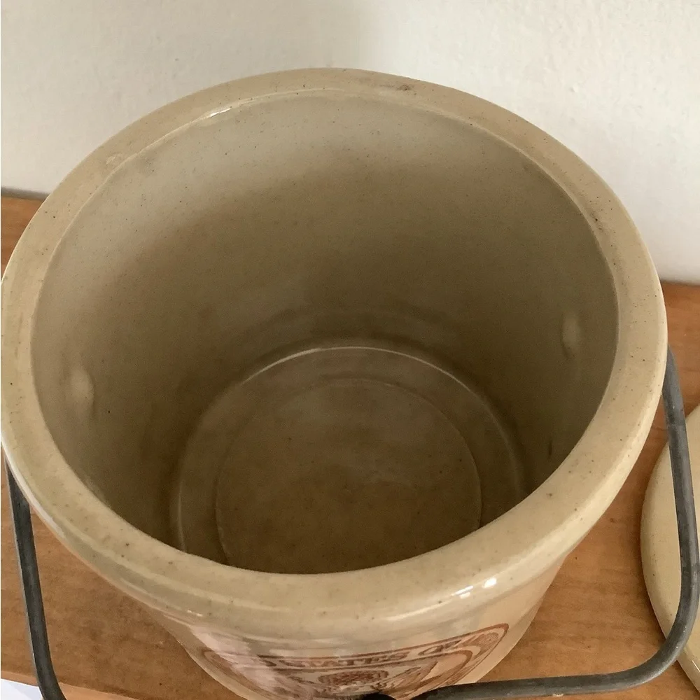 The Great Seal of the United States of America 🇺🇸 Vintage Cheese Crock